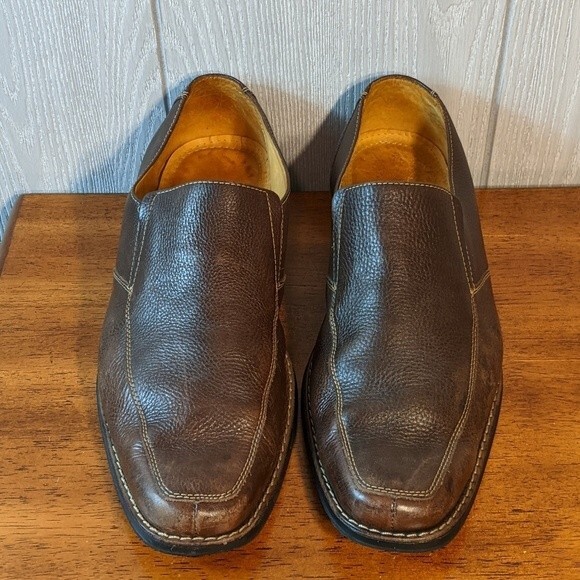 Sandro Limited Leather Driving Loafers Made In Brazil SZ 12D EUC 17029LV - Picture 3 of 7